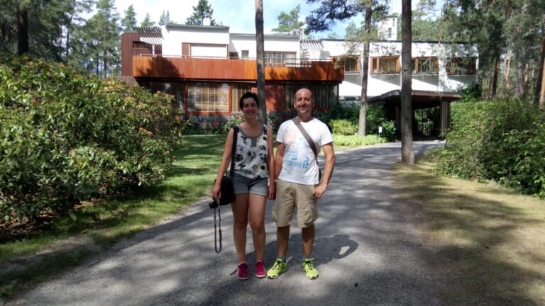 María Calvo ja Iñigo Pedrueza Villa Maireassa