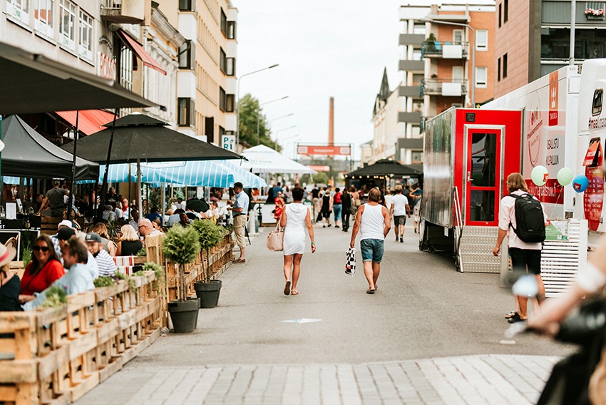 Suurtapahtumat sulkevat katuja Porissa