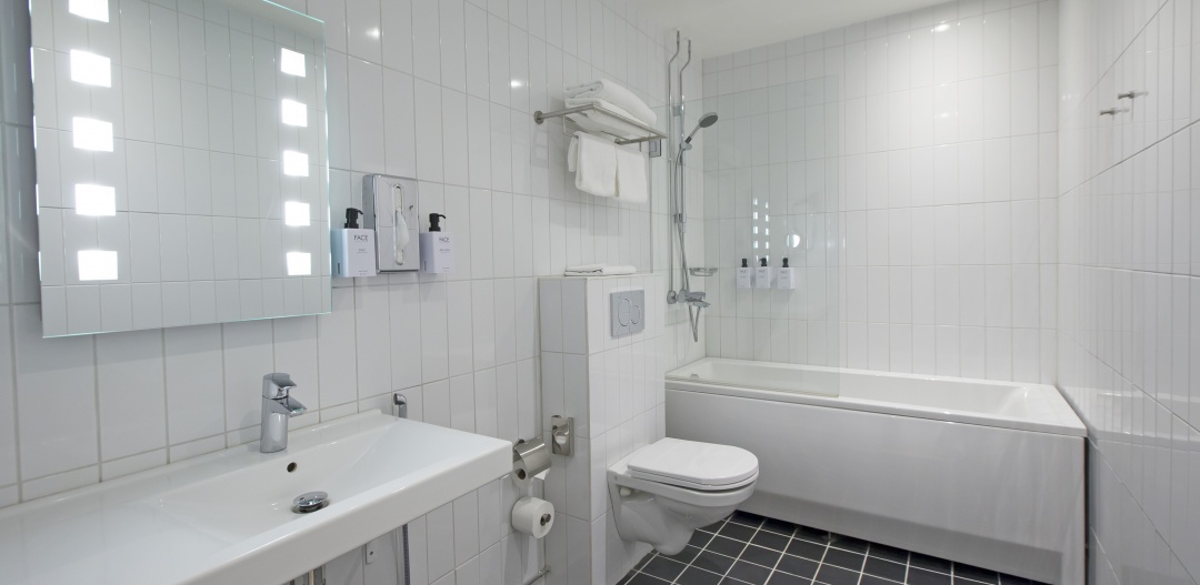 Scandic Pori, kylpyhuone