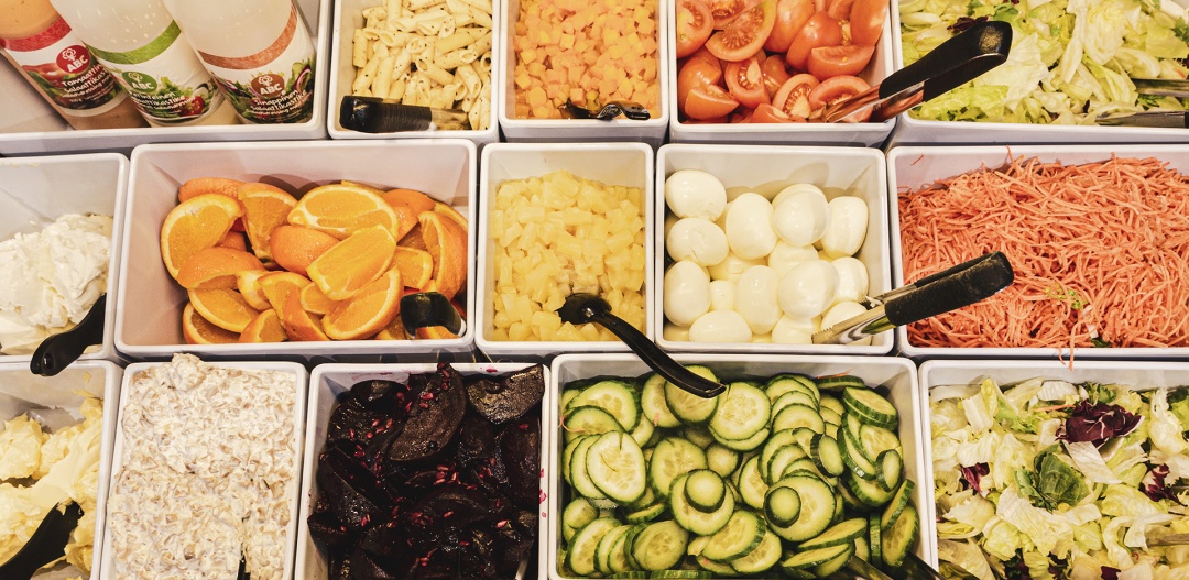 ABC Huittinen, salad buffet