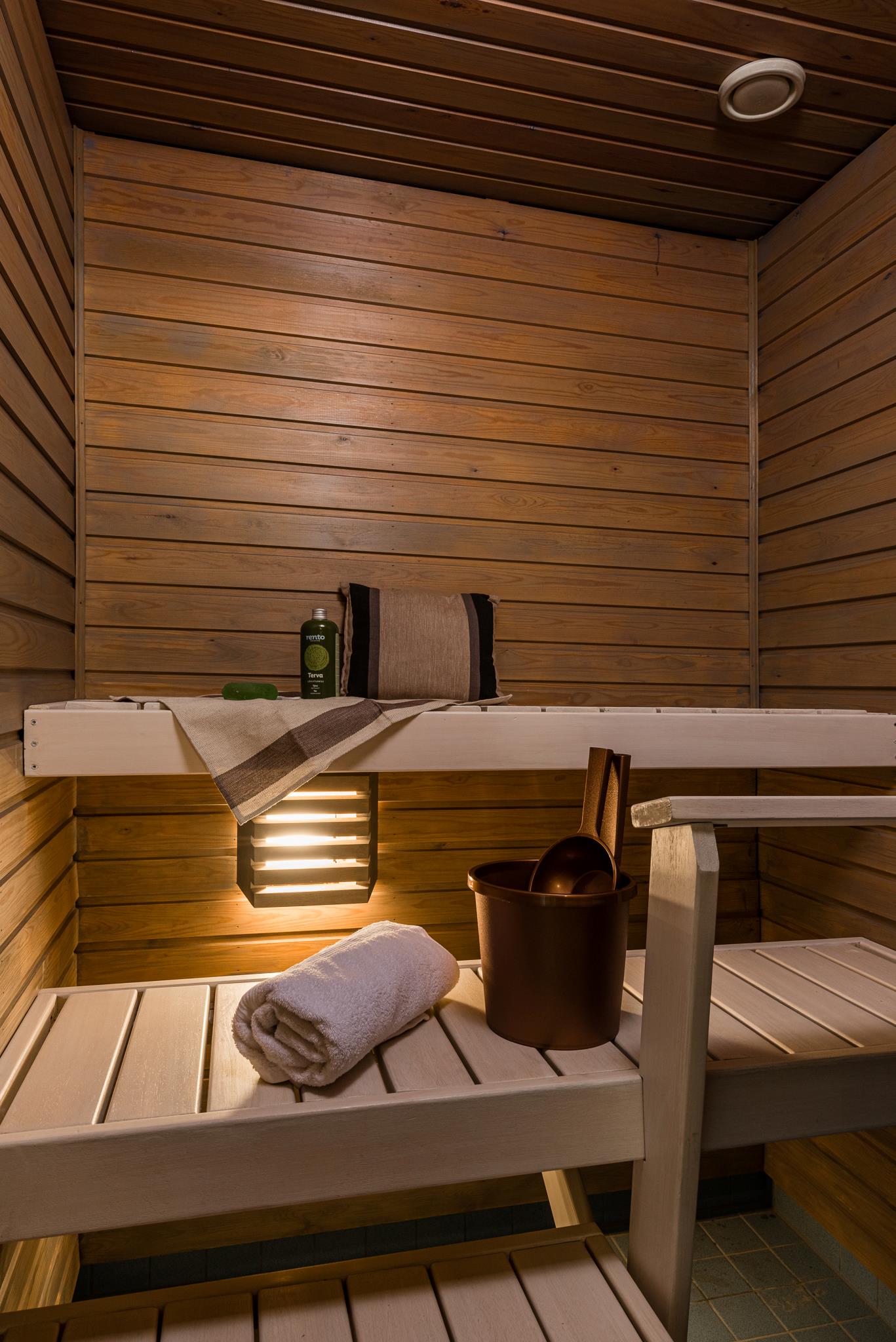 Apartments Borg Dyyni lomahuoneiston sauna