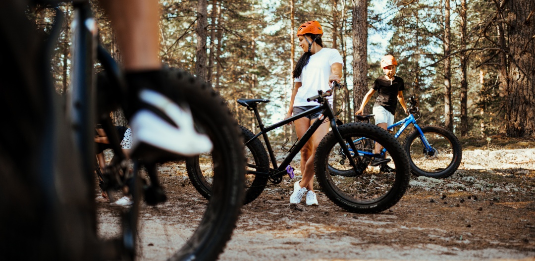 Huikee retkipiste, fatbike