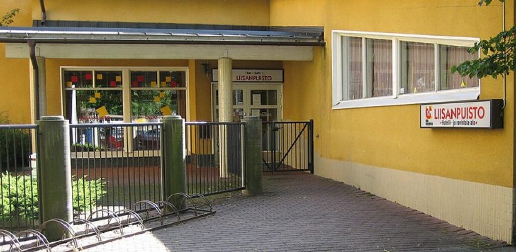 ravintolan sisäänkäynti
