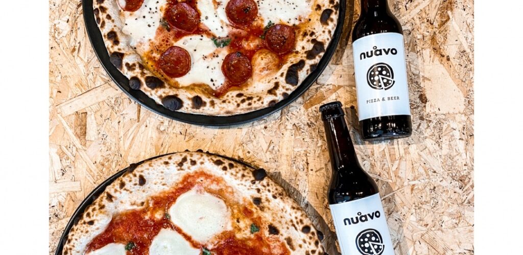 Pizzeria Nuåvo, pizzaa ja bisseä