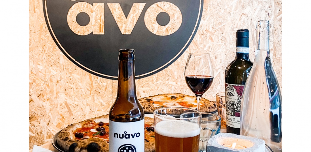Pizzeria Nuåvo, pizzaa ja bisseä
