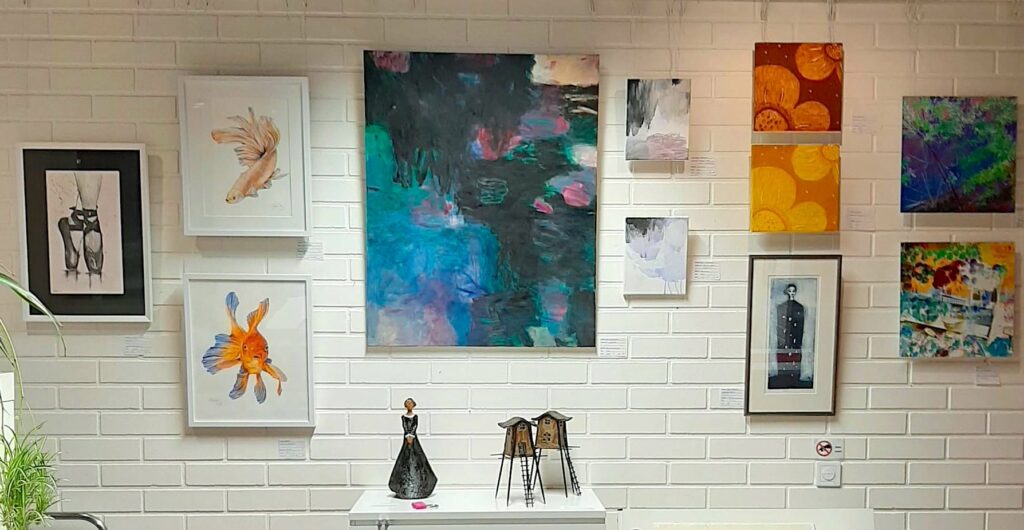 Artwork on the wall