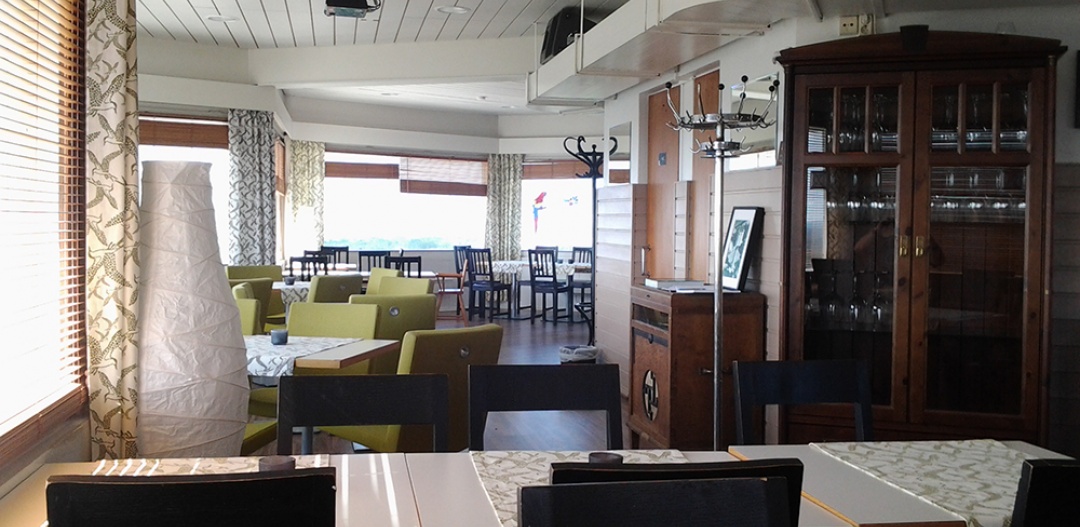 Yyteri observation tower, interior view
