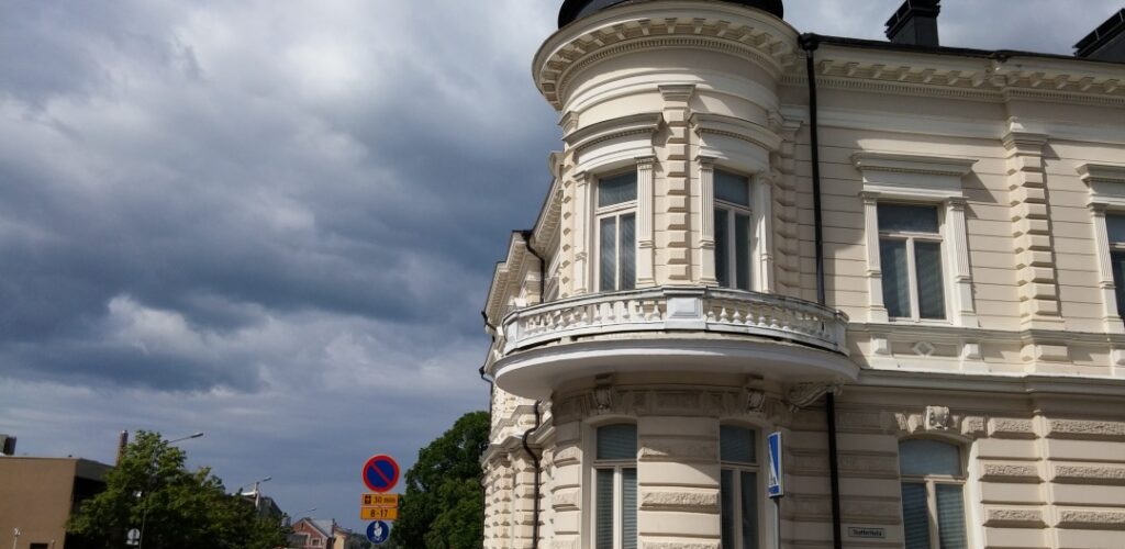 Heine's house, facade