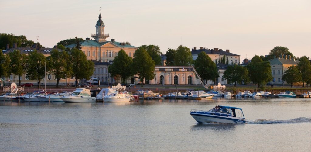 Kokemäenjoki ja vene