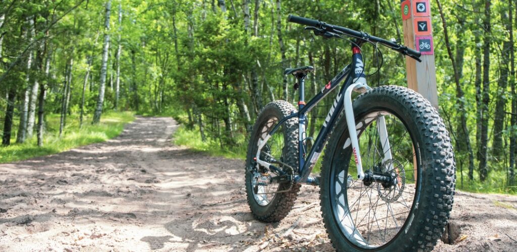 Munakarin kierros, fatbike