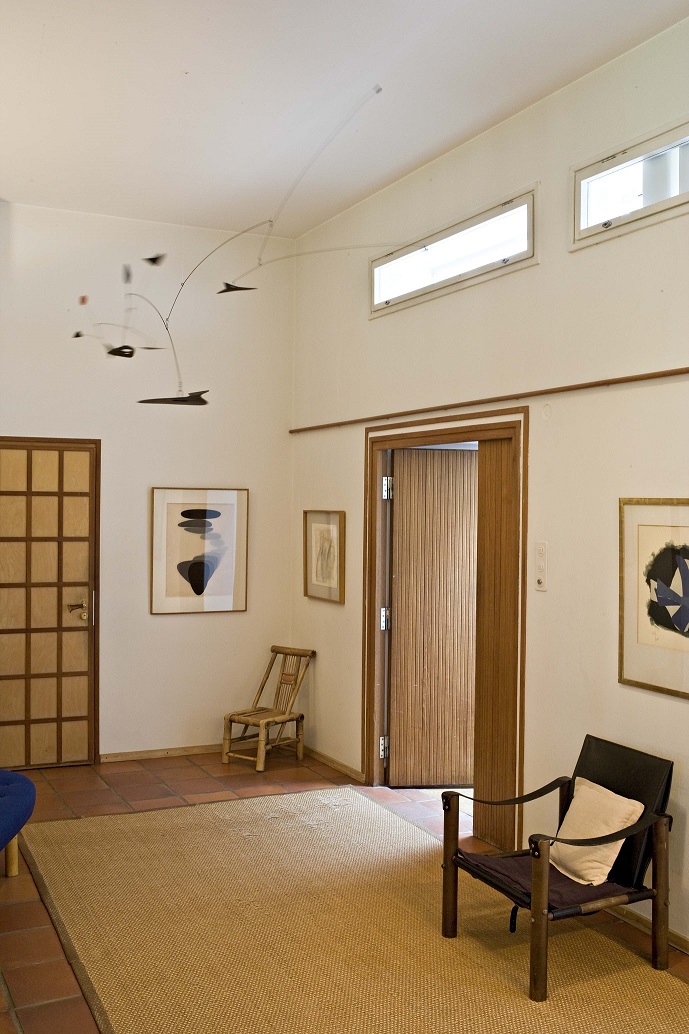 Villa Mairea, interior photo from the hallway