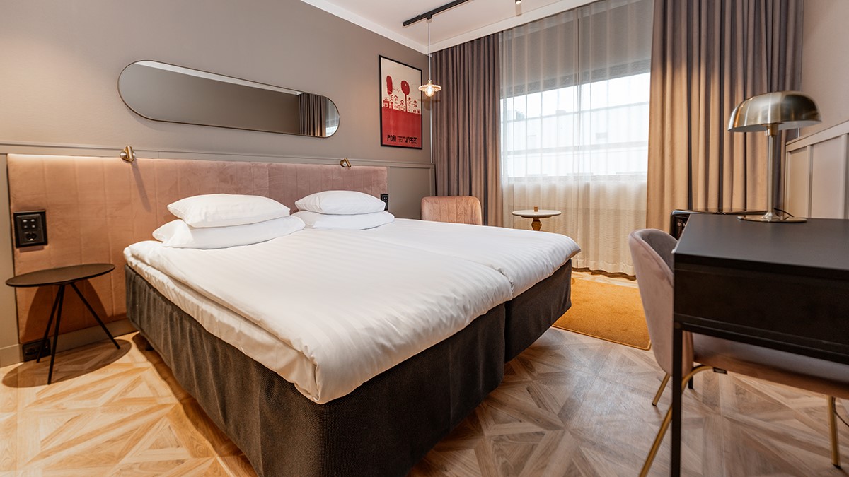 Original Sokos Hotel Vaakuna standard room with double bed