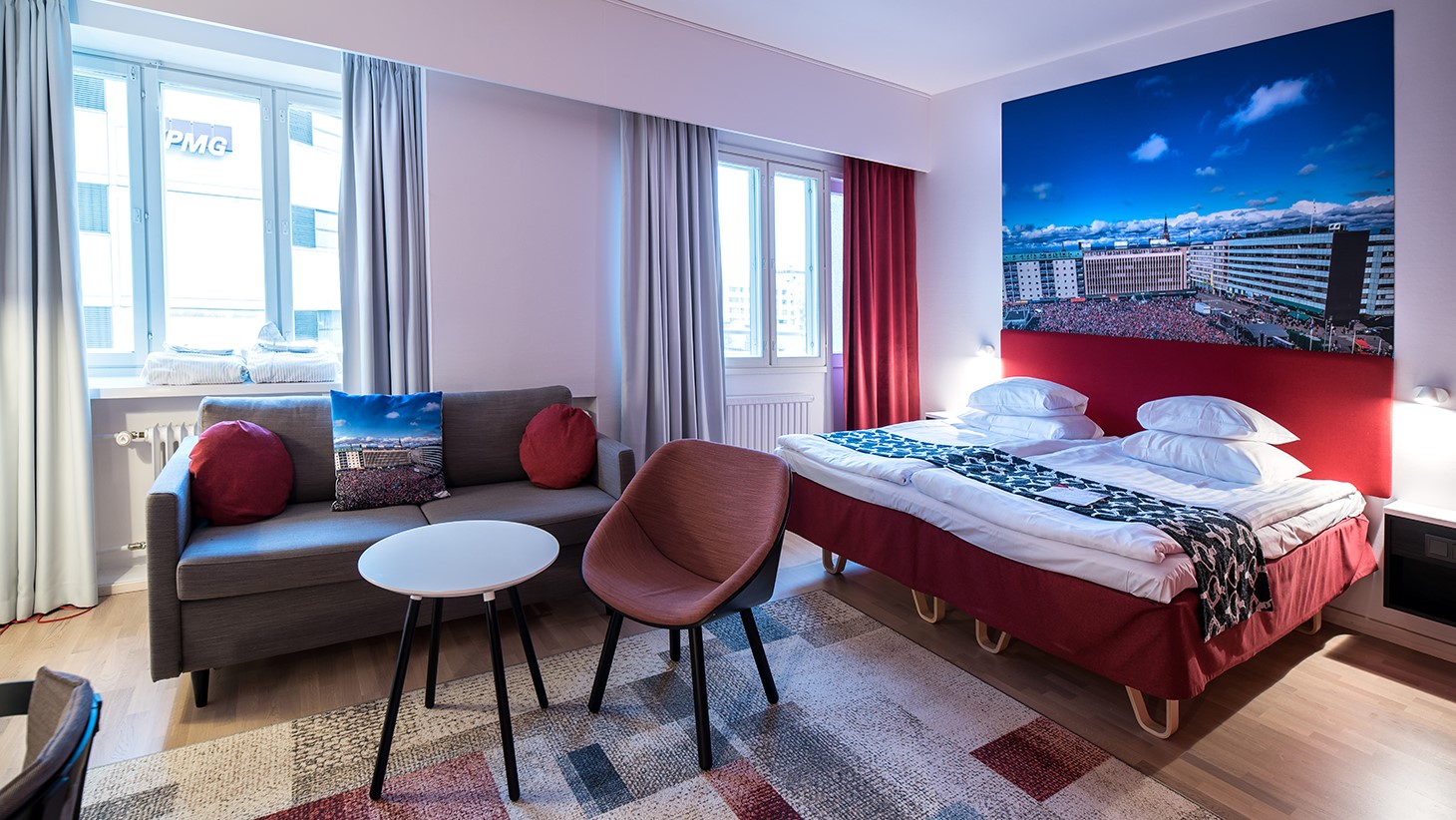 Original Sokos Hotel Vaakuna standard twin with sofa bed