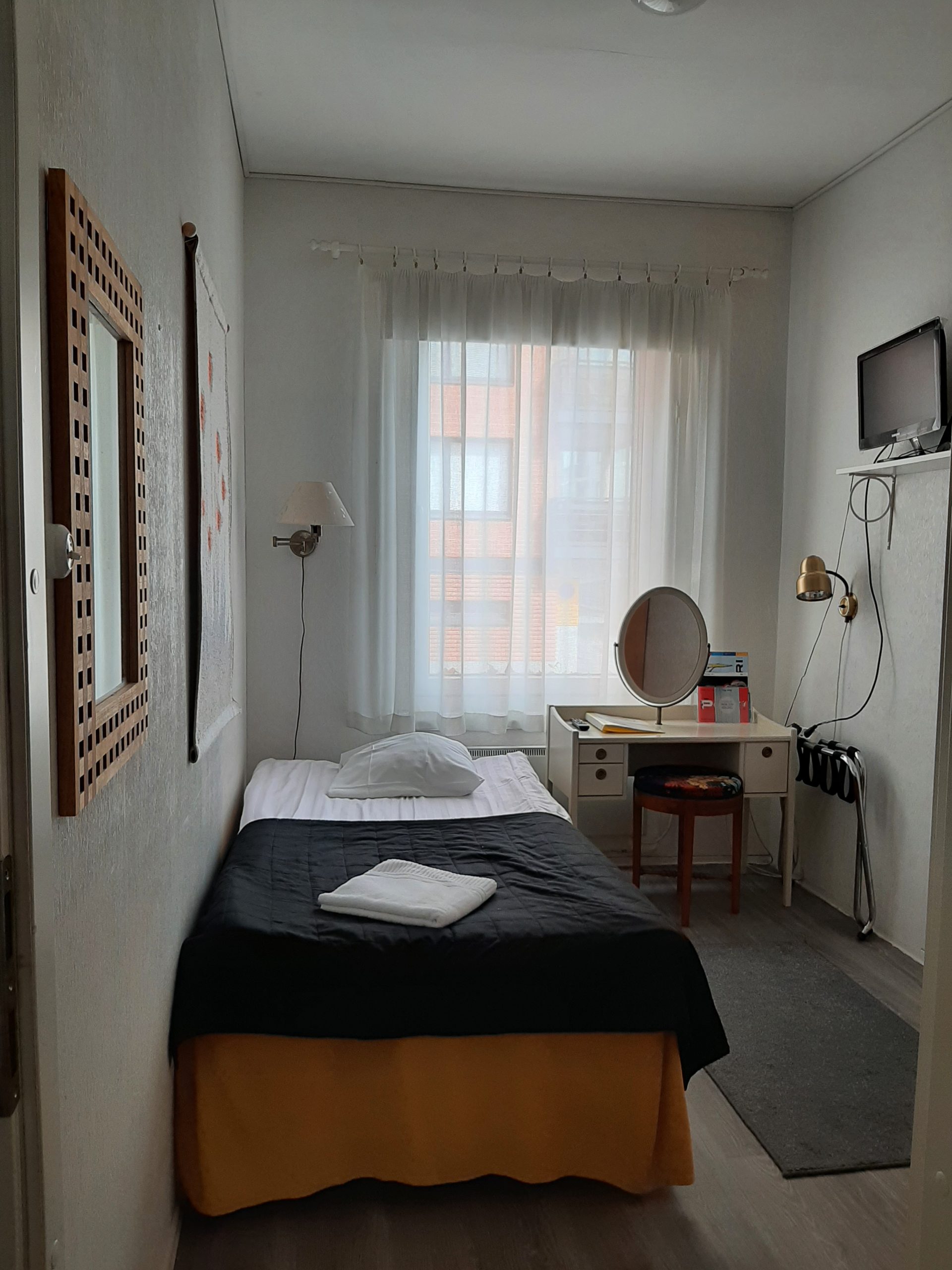 Hostel River yhden hengen huone.