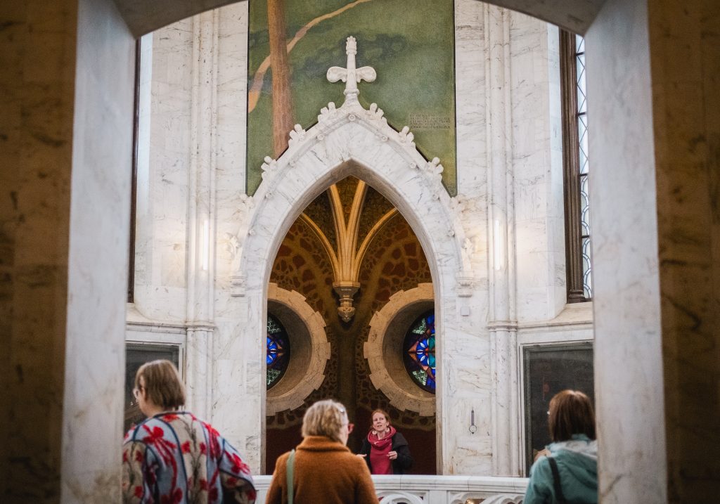 Juseliuksen mausoleumin sisätiloja
