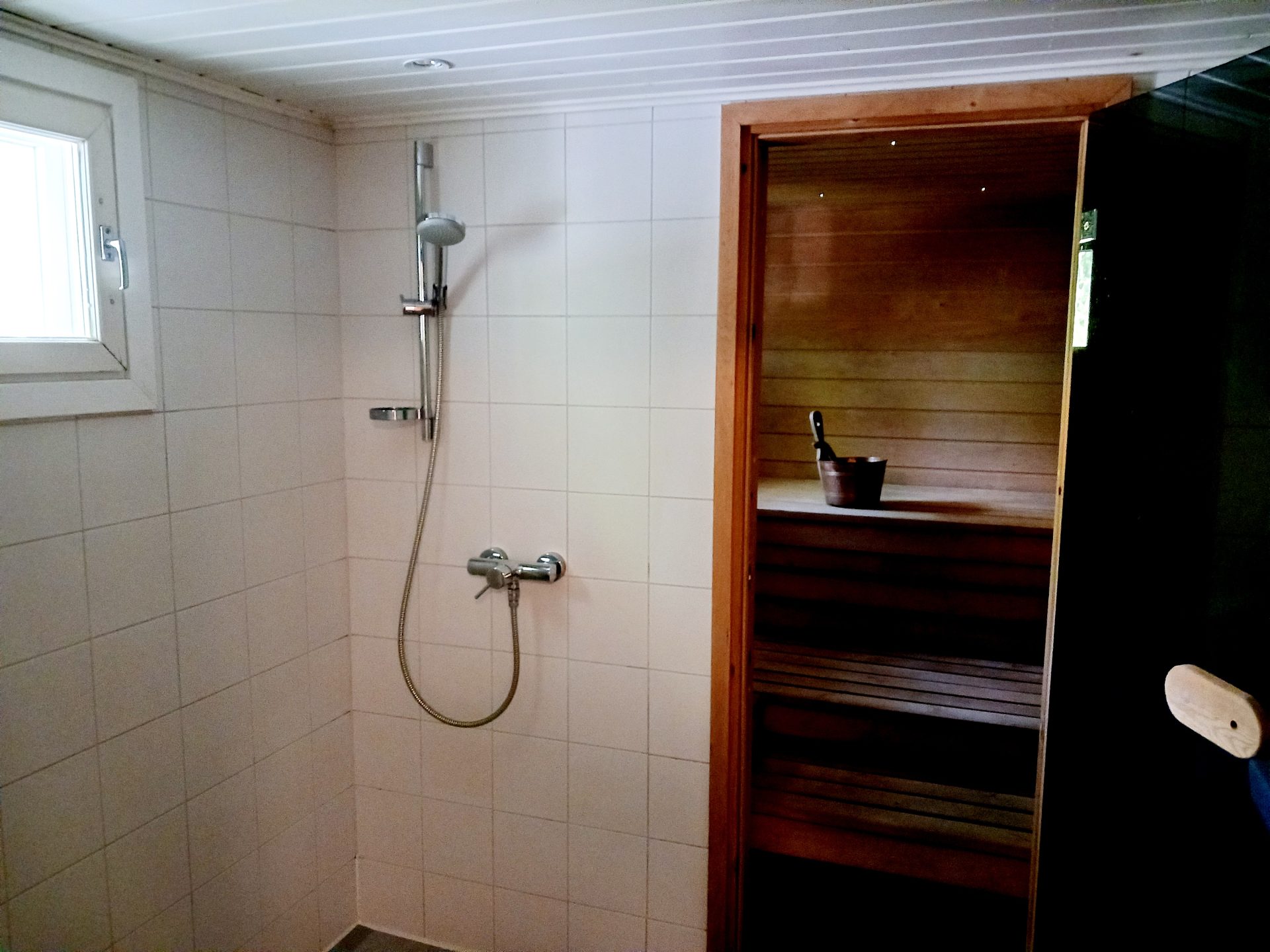 Yyteri Huvila Villa Isolan saunaosasto.